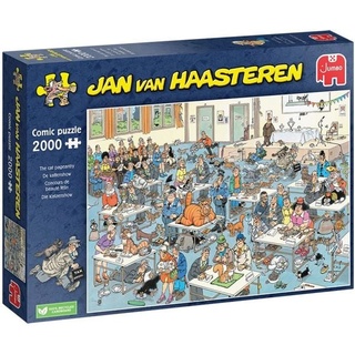 Jumbo Spiele - Jan van Haasteren - Katzenshow, 2000 Teile