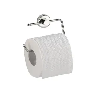 WENKO Simple Power-Loc Toilettenpapierrollenhalter 17838100 , Farbe: Chrom