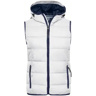 Damen Maritime Weste "JN1075" - XL - white/navy