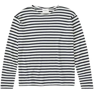 CLOSED Langarmshirt Gestreiftes Langarmshirt - Gerade blau S