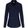 Bluse langarm navy 42