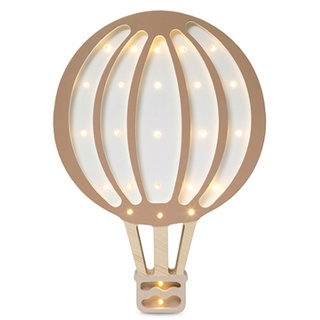 Lampe Heißluftballon, hell-braun | Little Lights