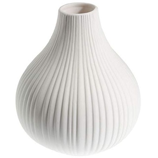 Storefactory - Ekenäs - Vase - Keramik - Matt - Weiß - Maße (ØxH): 21 x 24,5 cm