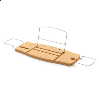 Umbra Aquala Badewannenablage helles Holz