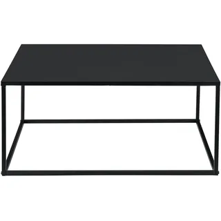 [en.casa] Lebus Schwarz Metall 38 x 85 x 85 cm