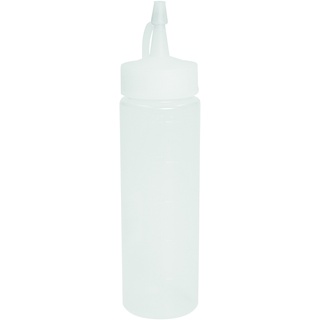 Gastro Schneider PP Quetschflasche transparent 250 ml | Mindestbestellmenge 12 Stück
