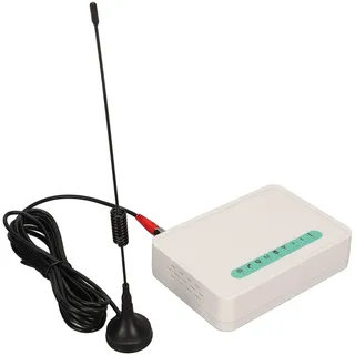 GSM Fixed Wireless Terminal, Quad-Band GSM SIM-Karte Telefonleitung Desktop-Anrufer-ID-Dialer, GSM 850/900/1800/1900 MHz Weltweit, für Festnetzanschlüsse, Aufnahmebox (EU-Stecker)
