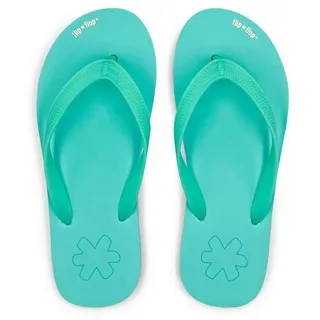 FLIP*FLOP Flip Flop Badezehentrenner Blau/Türkis 45