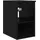 Badezimmerschrank-Set 3-tlg Schwarz