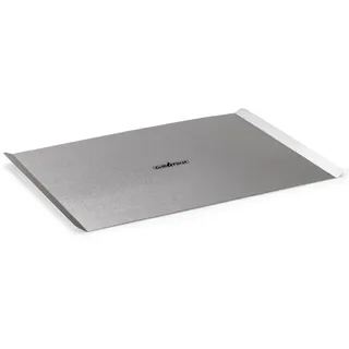 Grillfürst Pizzablech Edelstahl 40 x 30 cm