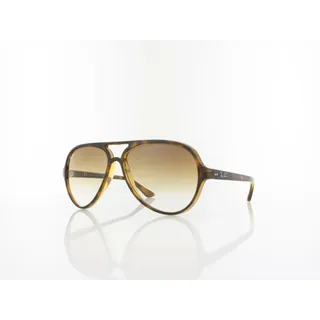 Ray-Ban Cats 5000 Classic RB4125 710/51 59-15 light havana/crystal brown gradient