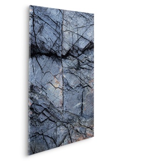 Komar Keilrahmenbild im Echtholzrahmen - Wellenbrecher - Größe 60 x 90 cm - Bild, Leinwandbild, Landschaftsmotiv, Wohnzimmer, Schlafzimmer