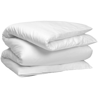 Gant Bettbezug einzeln 135x200 cm | white  Mako-Satin Bettwäsche Sateen