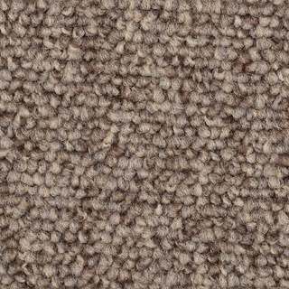 BODENMEISTER Teppichboden "Schlingenteppich Baltic" Teppiche Gr. B/L: 400 cm x 700 cm, 5 mm, 1 St., braun (braun hell, grau) Teppichboden