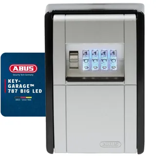 ABUS 787 Big LED KeyGarage Schwarz-Silber