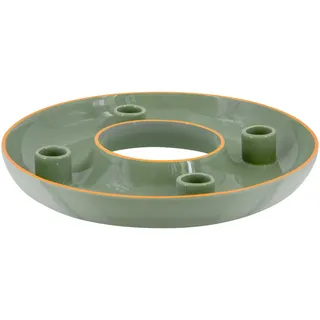 REMEMBER Adventskranzschale Lucia, - grün - ∅ 26 cm,