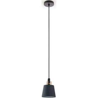 Paco Home Marta 1-flg. Ø15 cm schwarz-grau