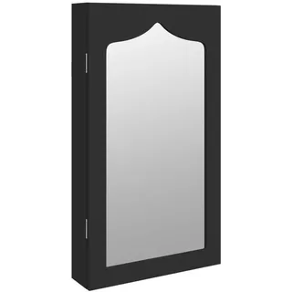 vidaXL Schmuckschrank mit Spiegel 37,5x10x67 cm