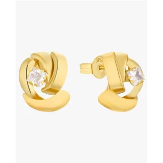 Amor Ohrstecker 2013385 goldfarben Gelbgold Zirkonia
