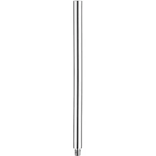 Bürstenking WC Bürstengriff aus glänzendem Edelstahl, edler Ersatz-Toilettenbürstengriff, passend für Verschiedene WC-Garnituren, mit M12-Außengewinde, ca. 280 mm lang