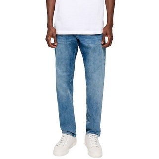 s.Oliver Tapered-fit-Jeans mit Label-Badge blau 34