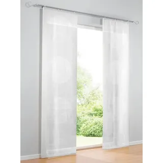 Heine Schiebevorhang in weiß | Gr.: 145-x-60-cm
