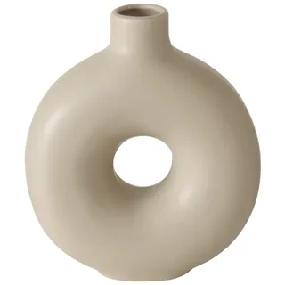 Boltze Blumenvase Lanyo Beige 20 cm