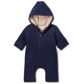 Hofbrucker Wollwalk-Overall "Elli" in Dunkelblau | Gr.: 62/68