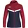 Kapuzenjacke marine/chili rot 40