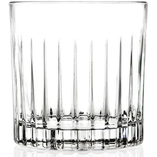 RCR Double Old Fashioned Glas Whisky Tumbler 6er Set Timeless 360ml"
