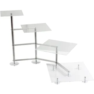 Tortenständer Tortenetagere Acrylglas Etagere Hochzeit 4 Etagen Acryl Eckig
