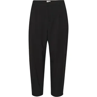 KAFFE Damen Anzughose KAMERLE Damen Hose High Waist 7/8 Damenhose Business Regular Fit Hohe Taille - 36