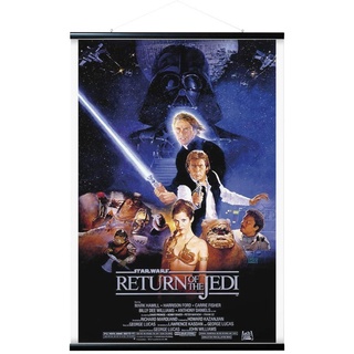 Erik Magnetische Posterleiste mit Poster - Star Wars Die Rückkehr der Jedi-Ritter - Poster mit Rahmen