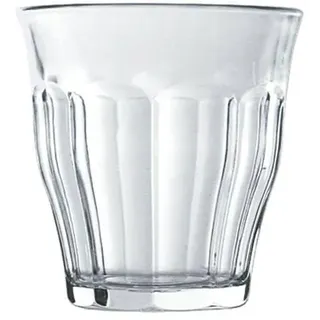 Duralex 6er Set Becher Picardie 250ml - 6er Karton - 6er Karton, ohne Eiche"