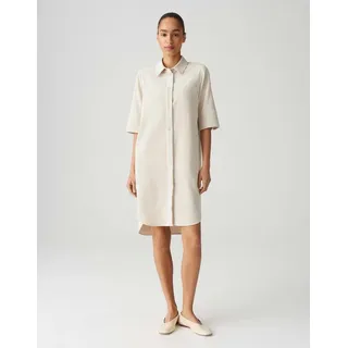 Opus Hemdblusenkleid Midi Beige 42