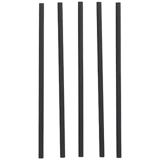 Papstar Shake-Halme Papier Ø 8 mm 25 cm 135 St. Schwarz