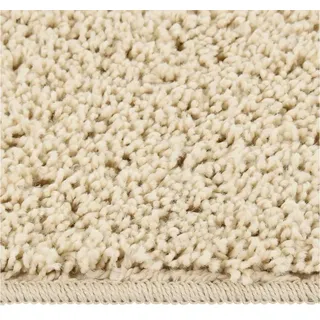 vidaXL Shaggy-Teppich 160 x 230 cm Creme