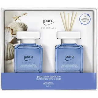 ipuro ESSENTIALS Raumduft Set Sunny Beachtime 2 x 50 ml