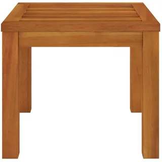vidaXL Gartenhocker mit Kissen 40 x 40 x 42 cm braun 2 St.