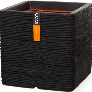 Capi Europe Rib 40 x 40 x 40 cm Schwarz