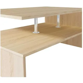 vidaXL Couchtisch Eiche Braun 90 x 59 x 42 cm