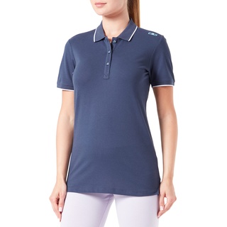 CMP - Stretch-Poloshirt für Damen, Blauer Himmel, D46