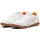 Puma Hallenschuhe Herren White/Orange Glow/Vibrant Silver 45