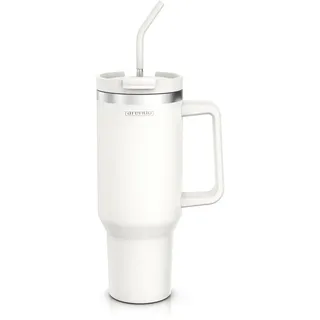Arendo Thermobecher 1,2 l Weiß