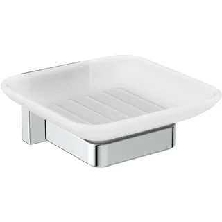 Ideal Standard IOM Cube Seifenhalter Satiniert