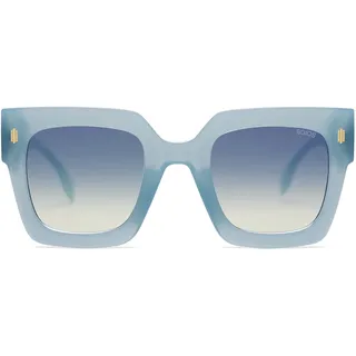 SOJOS Retro Quadratische Cateye Übergroße Sonnenbrille SJ2194 | Eckig Groß Vintage Sonnenbrille Damen Klassisch Outdoor UV400 Schutz - 50 Millimeter