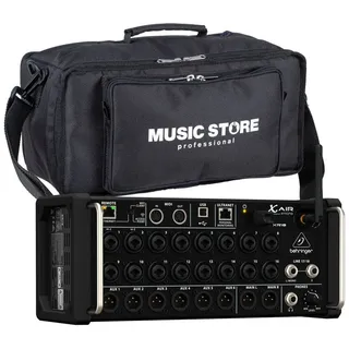 Behringer Mischpult, (PA Mischpulte, Tablet Mixer), XR 18 + custom-fit Bag - Tablet Mixer-Set