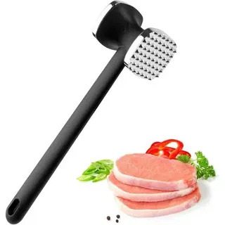 Fleischhammer Zinklegierung 24CM Doppelseitiger Schnitzelklopfer