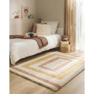 benuta Lytte Kinderteppich Gobi - Multicolor 200x290 cm - Kunstfaser - Rechteckig & im Style: Geometrisch, Hygge & Cozy, Scandi Living - Pflegeleicht für Kinderzimmer, Wohnzimmer, Schlafzimmer