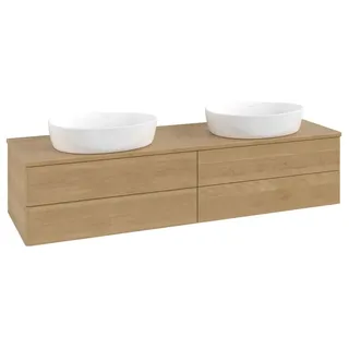 Villeroy & Boch Waschtischunterschrank 4 Auszüge 160 x 36 x 50 cm Honey Oak